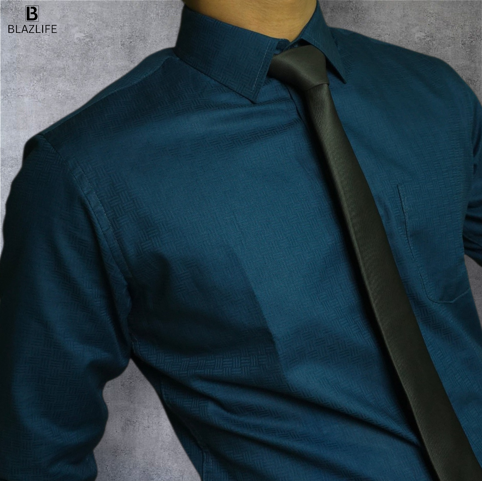 blazlife executive sky green formal shirt for men blazlife executive sky green formal shirt for men